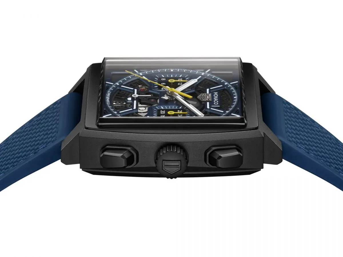 タグホイヤー  モナコ 中古)TAG HEUER タグ・ホイヤー モナコ クォーツ ブラック
