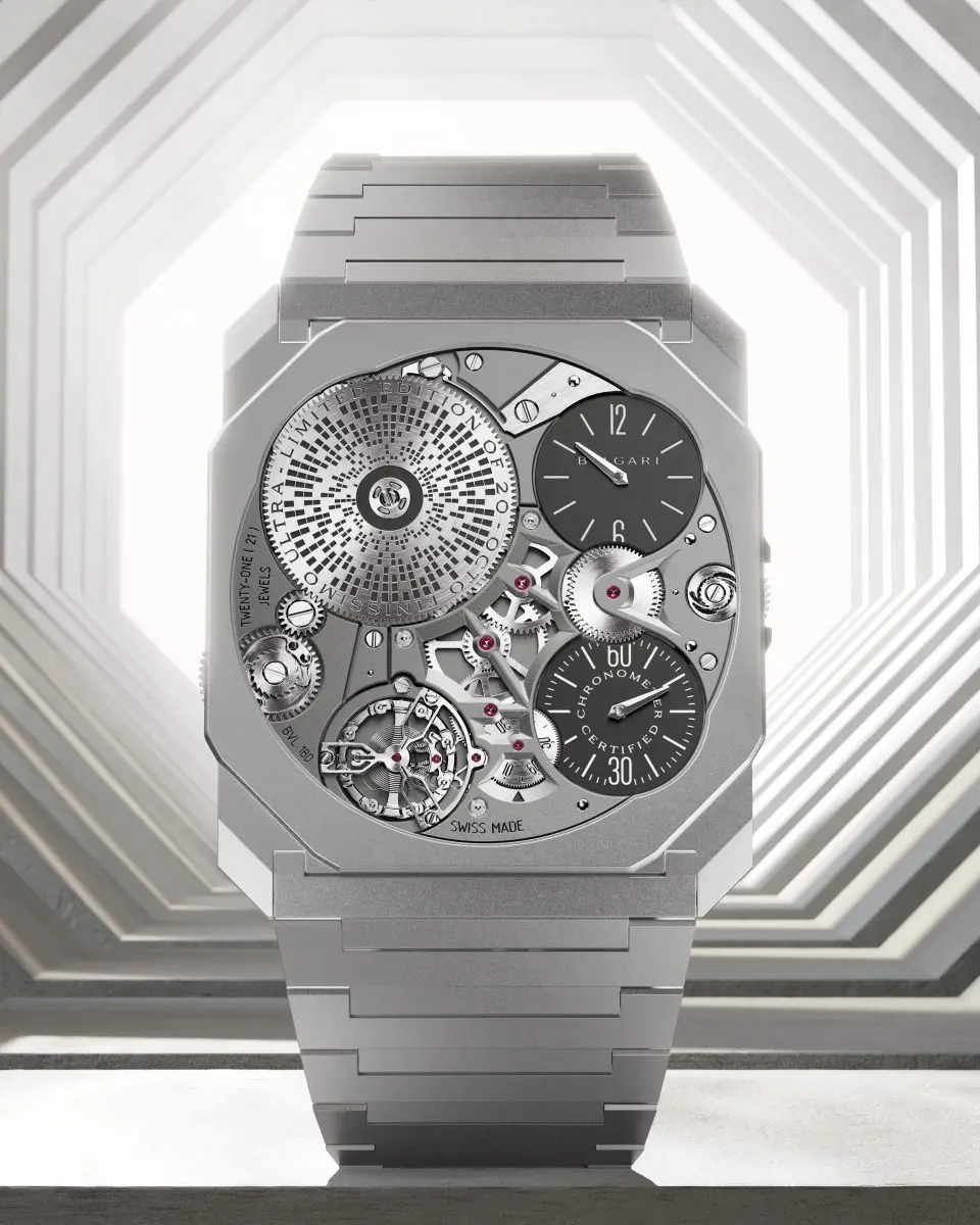 ブルガリ　時計 楽天市場】ブルガリ BVLGARI 腕時計 オクト ウルトラネロ BGO41S