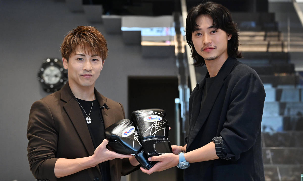 ウブロ】総額約1億円の時計を着用！「プロボクサー 井上尚弥×俳優 山﨑