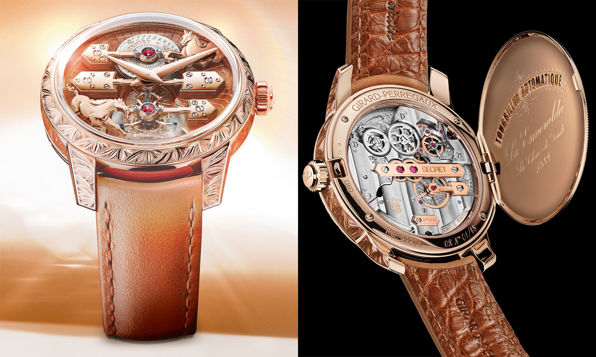 メカニズムもエングレービングも超絶！ 世界遺産の街並みに着想を得た