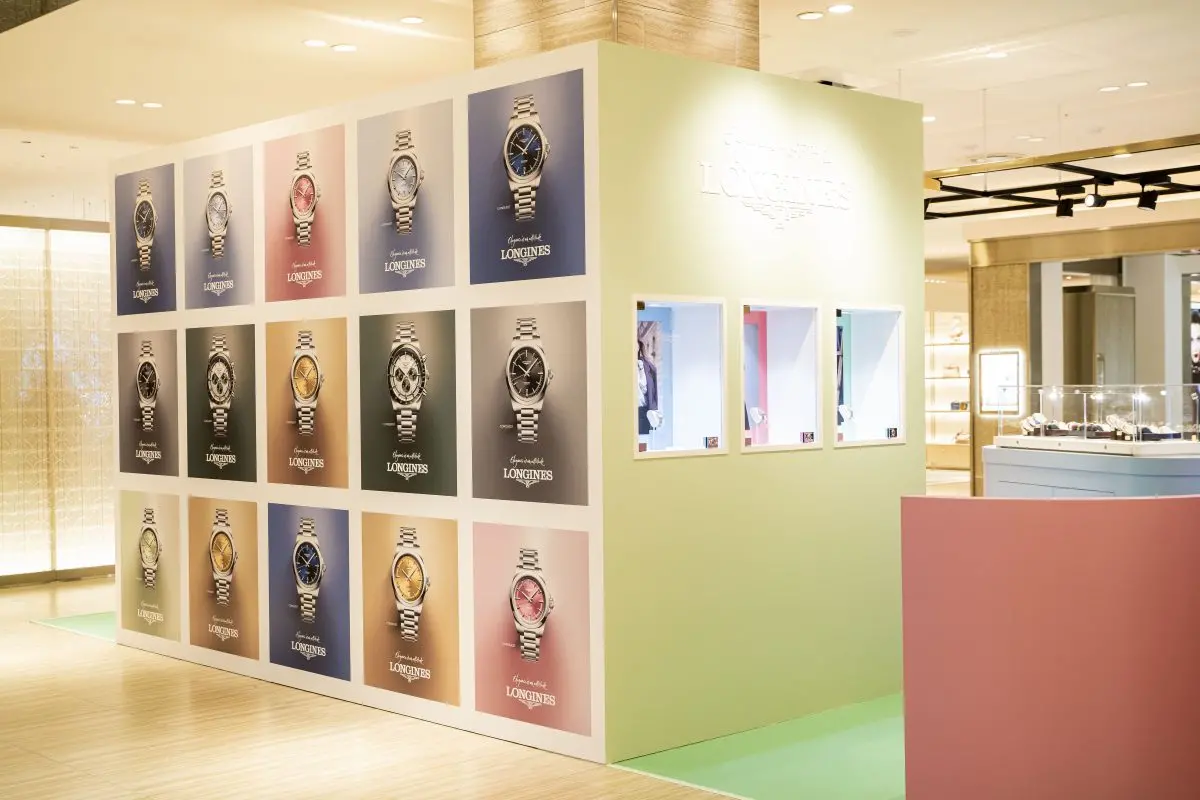 阪急うめだ本店に【ロンジン】の期間限定ポップアップストアがオープン