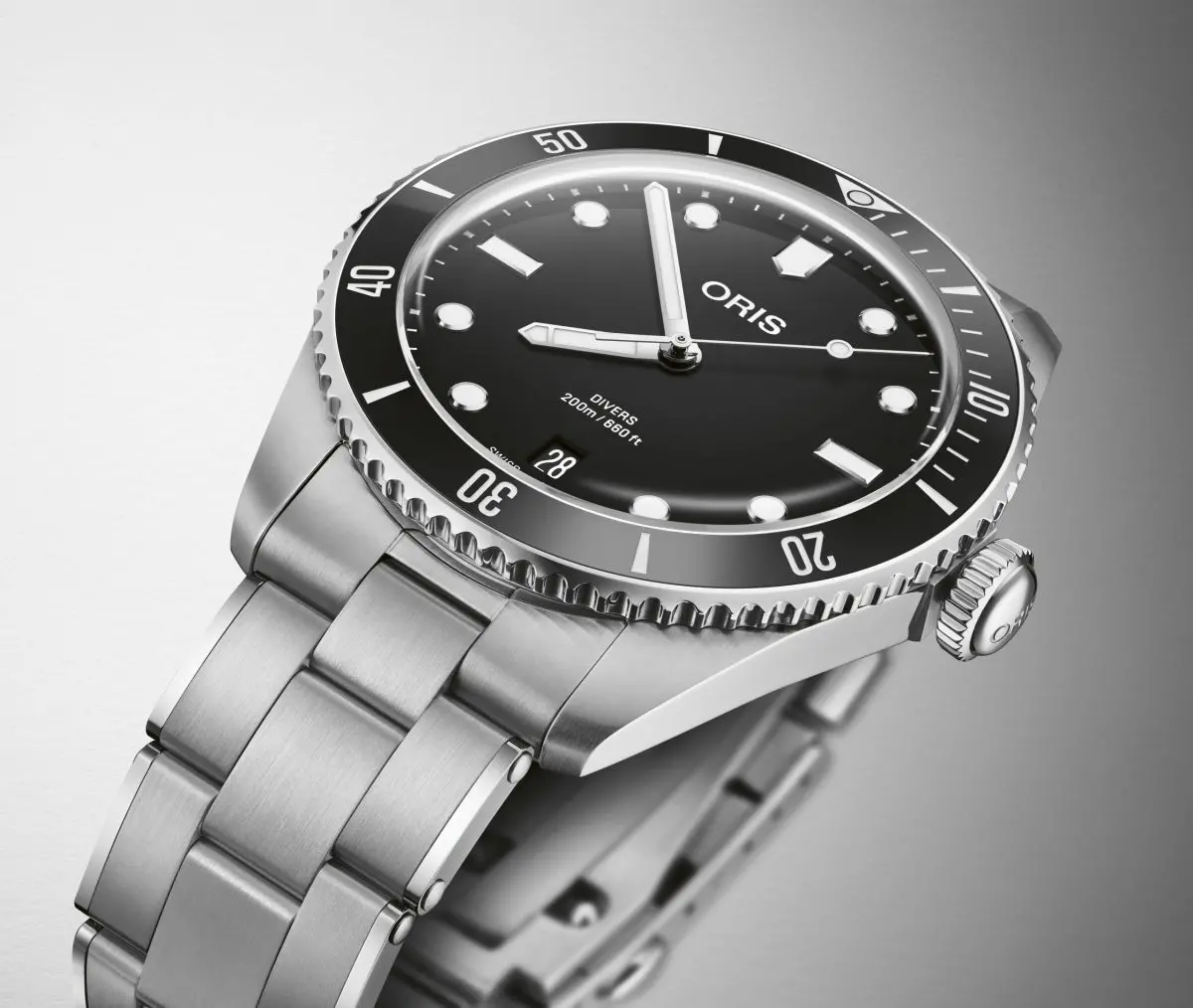 ORIS ダイバーズ65 ステンレス、ラバーバンドセット（オリス