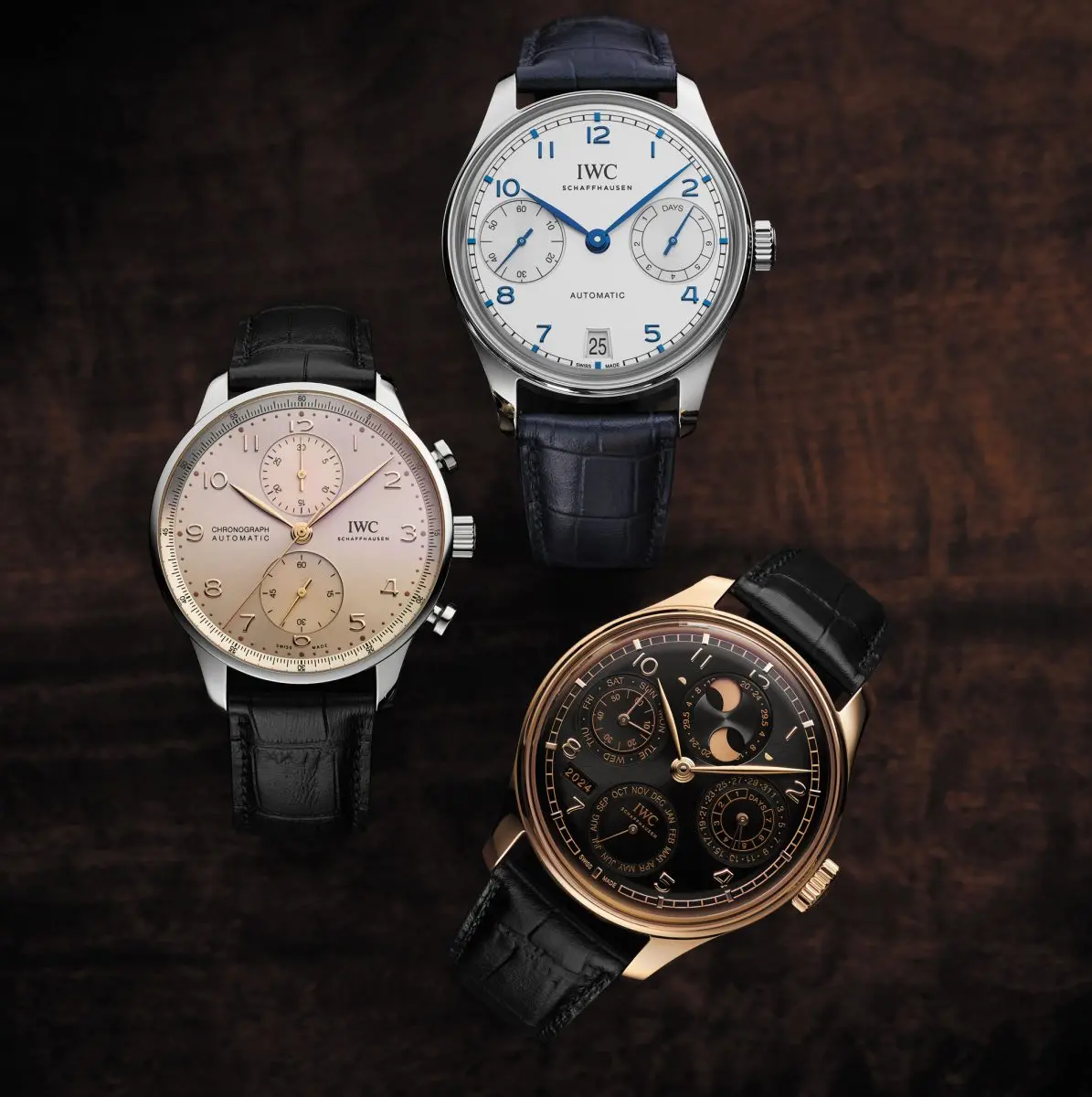 IWCシャフハウゼンがホライゾンブルー、オブシディアン
