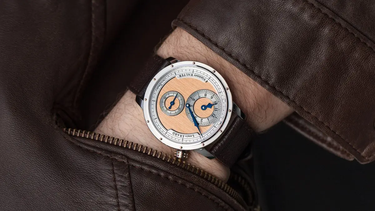 専用 ルイ・エラール レギュレーター 手巻き時計 ゴールド 専用 ルイ