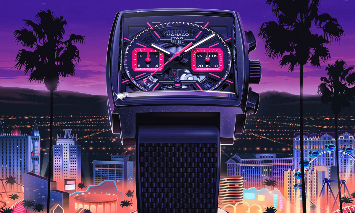 モナコ「monaco」 デザインコンセプトは“ラスベガス” ピンク×ブラックの