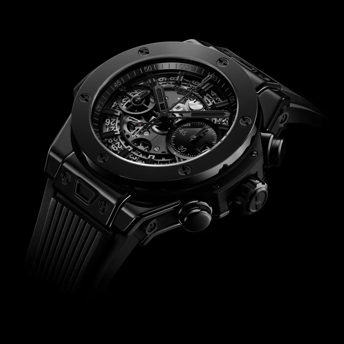 ウブロ銀座ブティック5周年を祝うオールブラックのスペシャルピースが