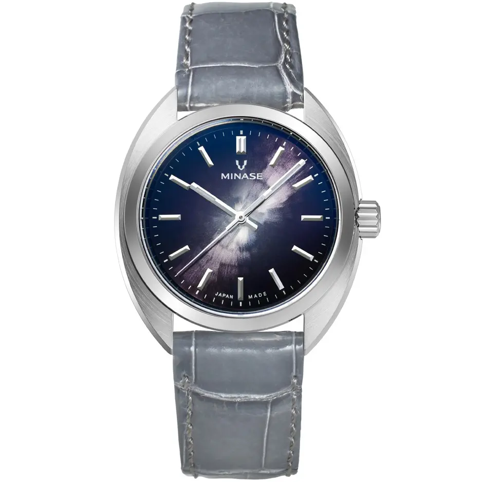 ミナセ】文字盤カラーと素材違いのストラップで自由にカスタマイズ