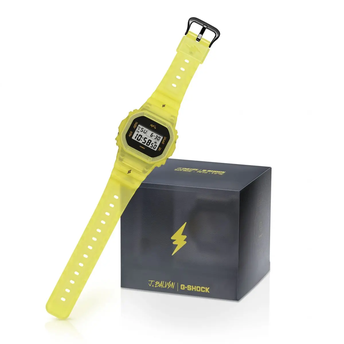 G-SHOCK】イナズマ走る！世界的アーティスト「J Balvin（ジェイ