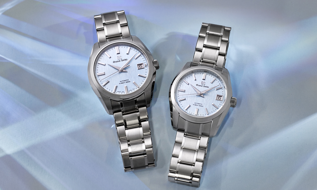 グランドセイコー】岩手山の景色を淡いブルーで表現した個性の異なる2