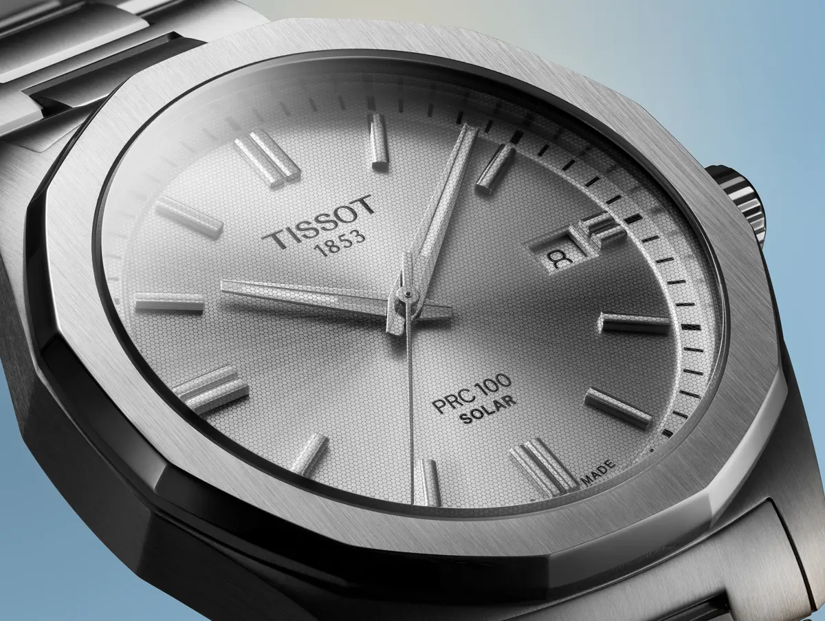 Tissot PRC100ソーラー Tissot PRC 100 Solar Quartz 39mm Blue Dial | King Jewelers