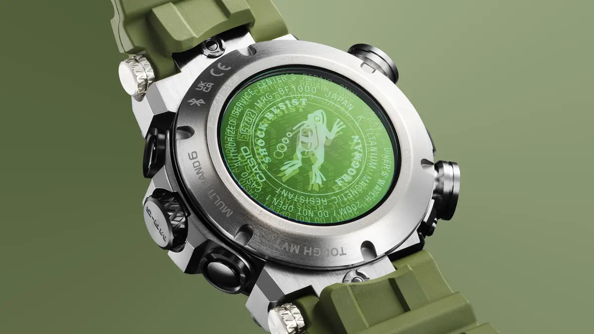 G-SHOCK】世界最大のカエルをイメージしたMR-Gのフロッグマンが