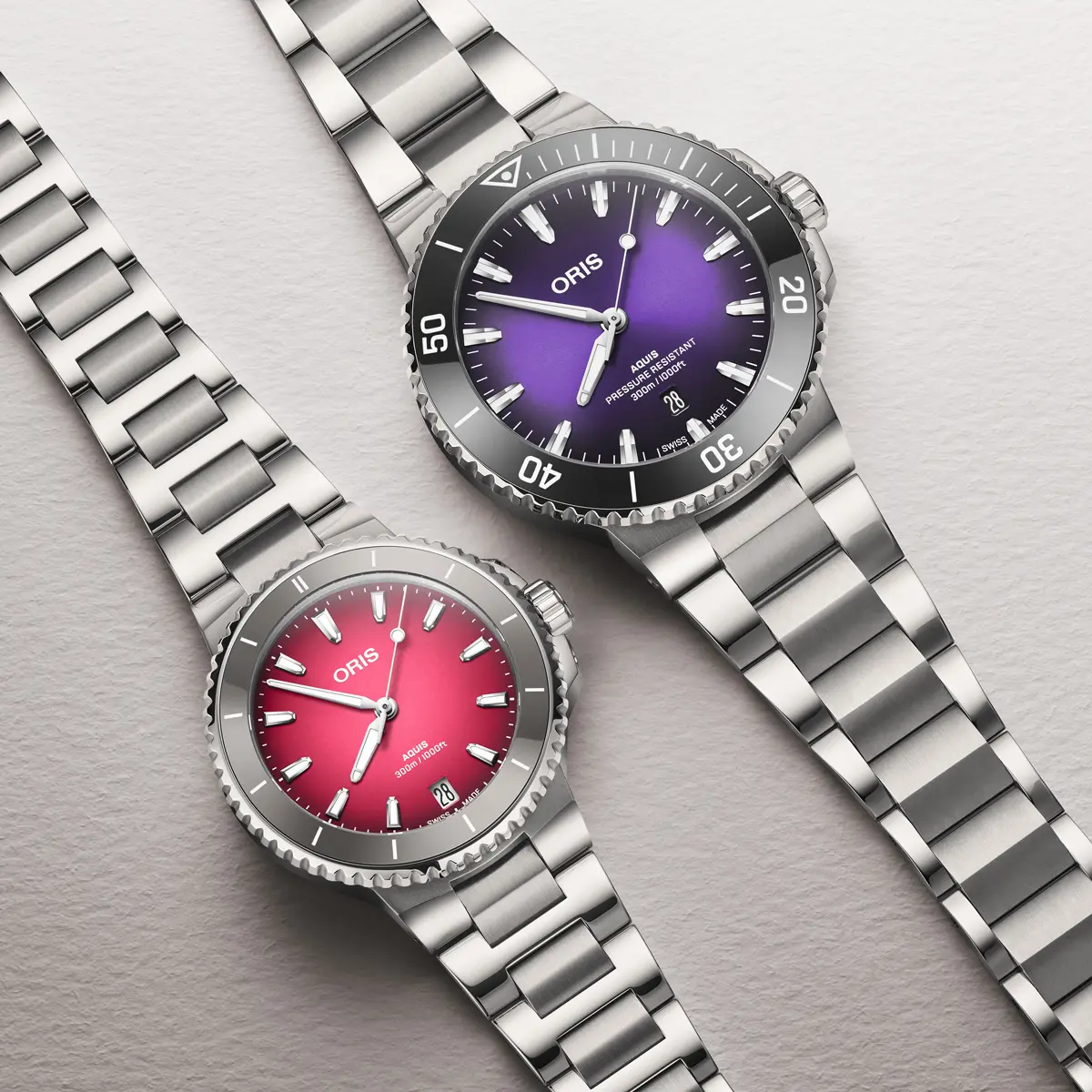 オリス】“ピンク”と“パープル”で夏を大胆に表現した「Taste of Summer