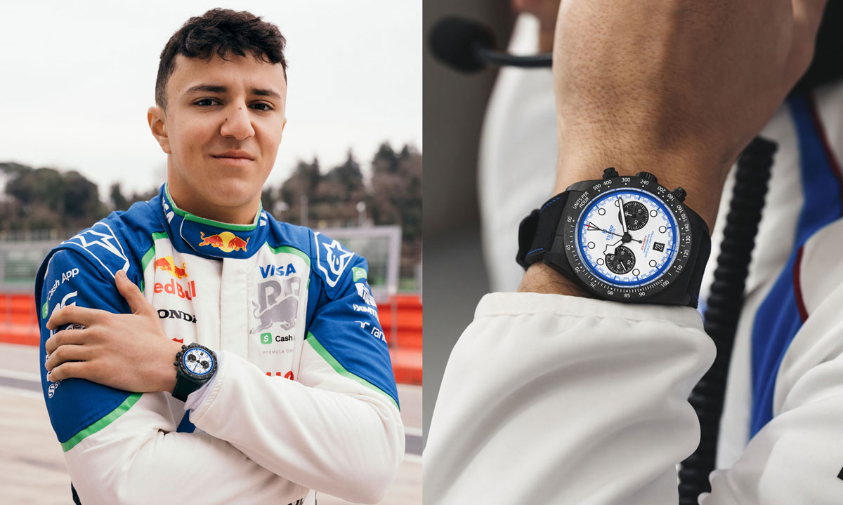 チューダー】Visa Cash App Racing Bulls F1チームのマシンを彷彿