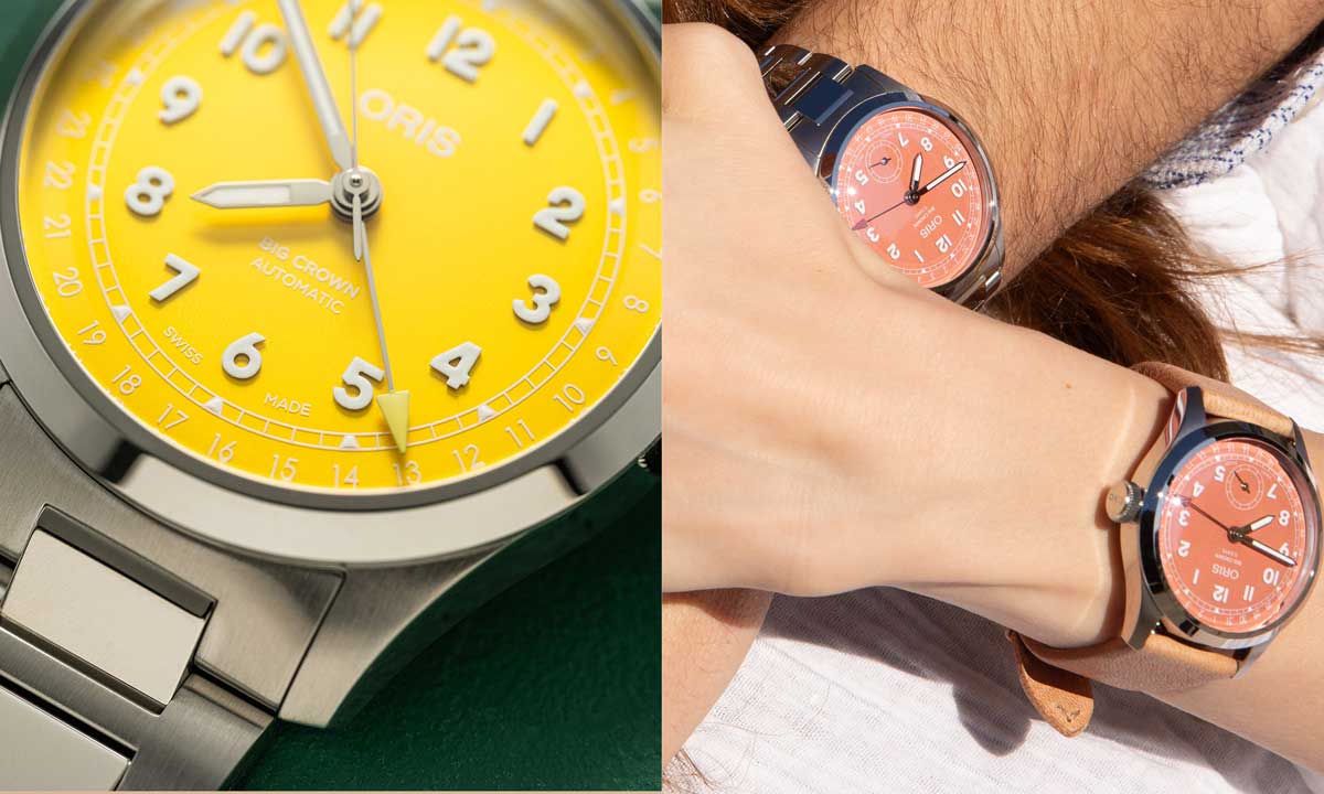 【Hornet 】ORIS ビッグクラウン✨裏スケ　自動巻き✨ オリス】ブランド刷新によりブランドカラーをリニューアル。代表作