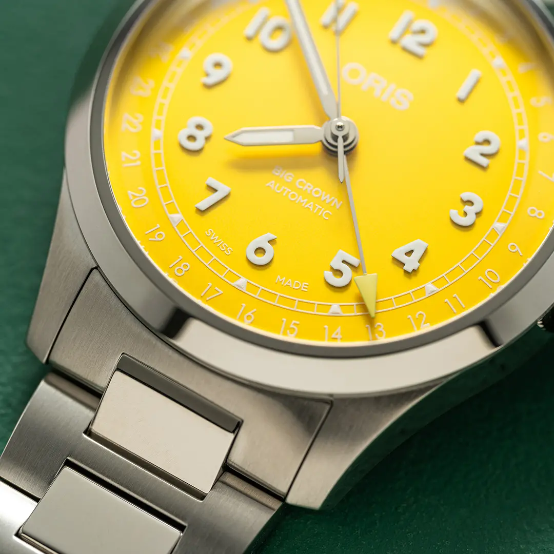 オリス】ブランド刷新によりブランドカラーをリニューアル。代表作