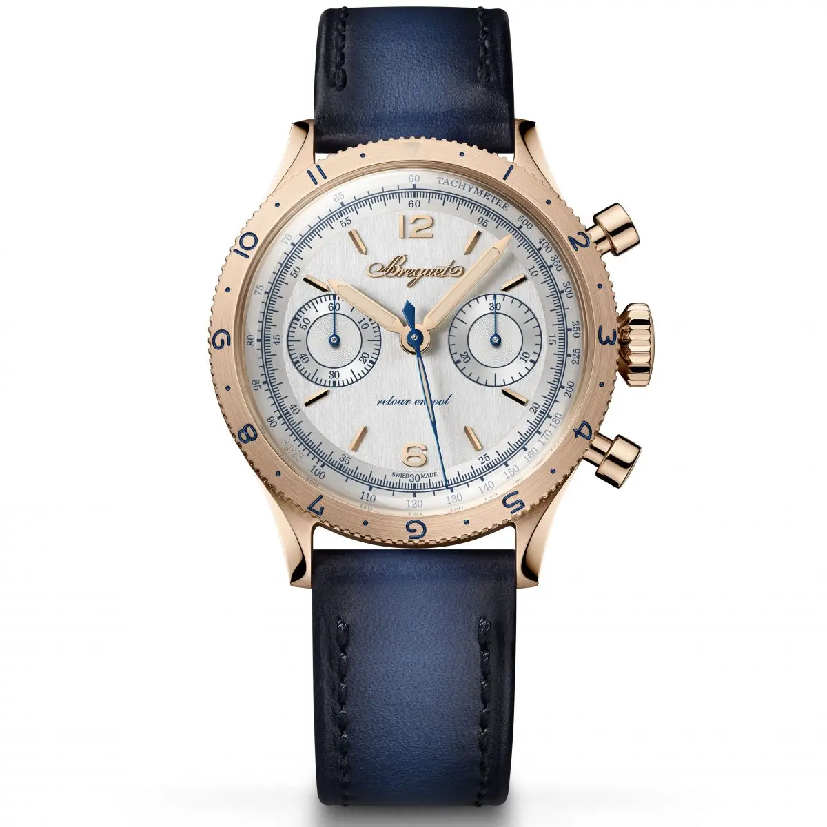 ブレゲが空の傑作クロノグラフを現代に再現！ ブラックとシルバー