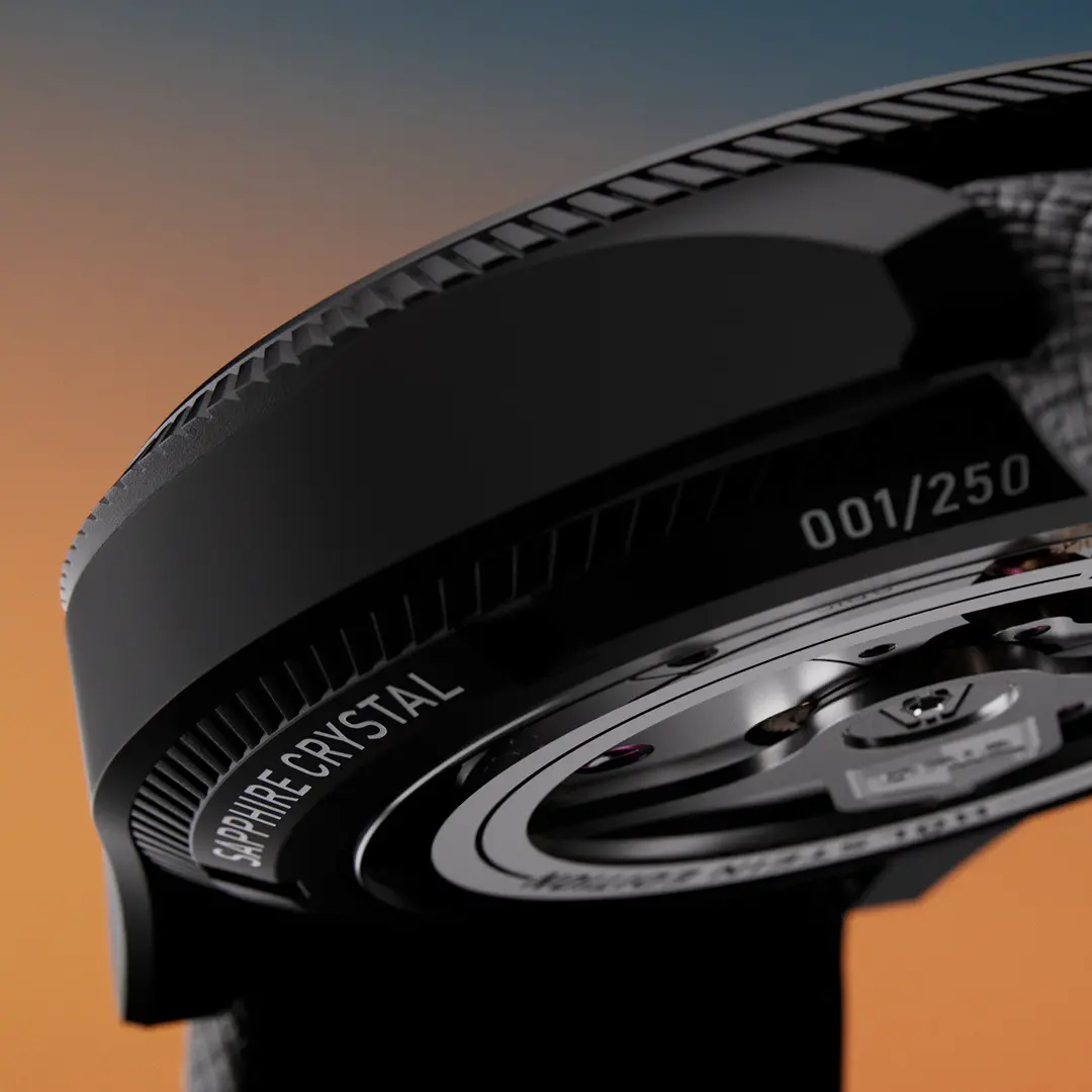 暗闇で文字盤に浮き上がる隠しディテールのオリスベア！ わずか250本