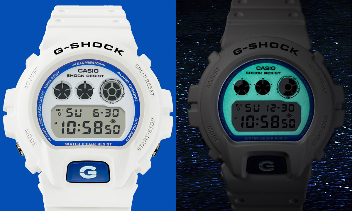 夜光虫が輝く幻想的な海を表現した蓄光文字盤を持つ「G-SHOCK ヒドゥン