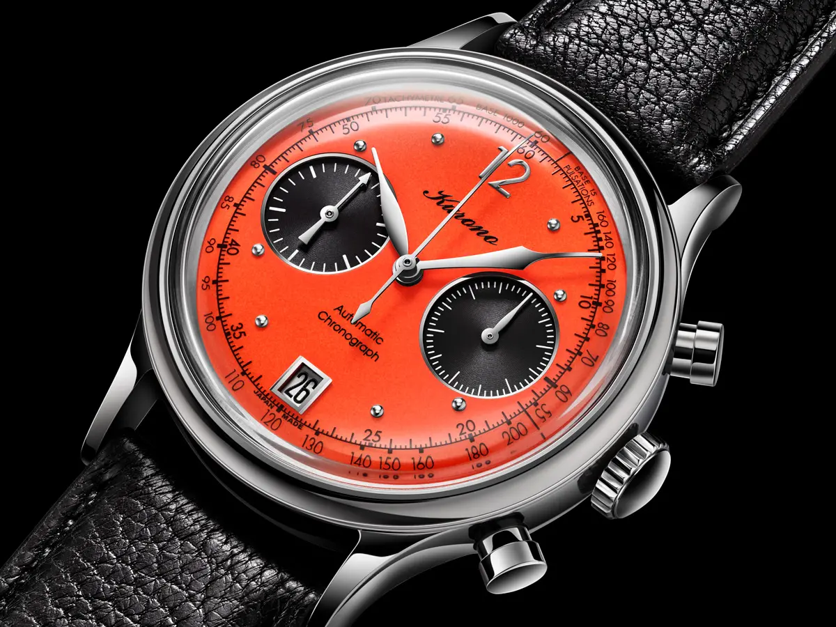 Zarni Yehtun專用 クロノトウキョウ REIWA 未開封品 時計師・浅岡肇氏が手掛ける「クロノトウキョウ」からオレンジダイアル