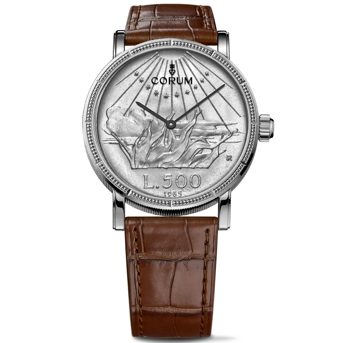 本物の銀貨を使用！「コインウオッチ」60周年を祝うコルムの限定モデル