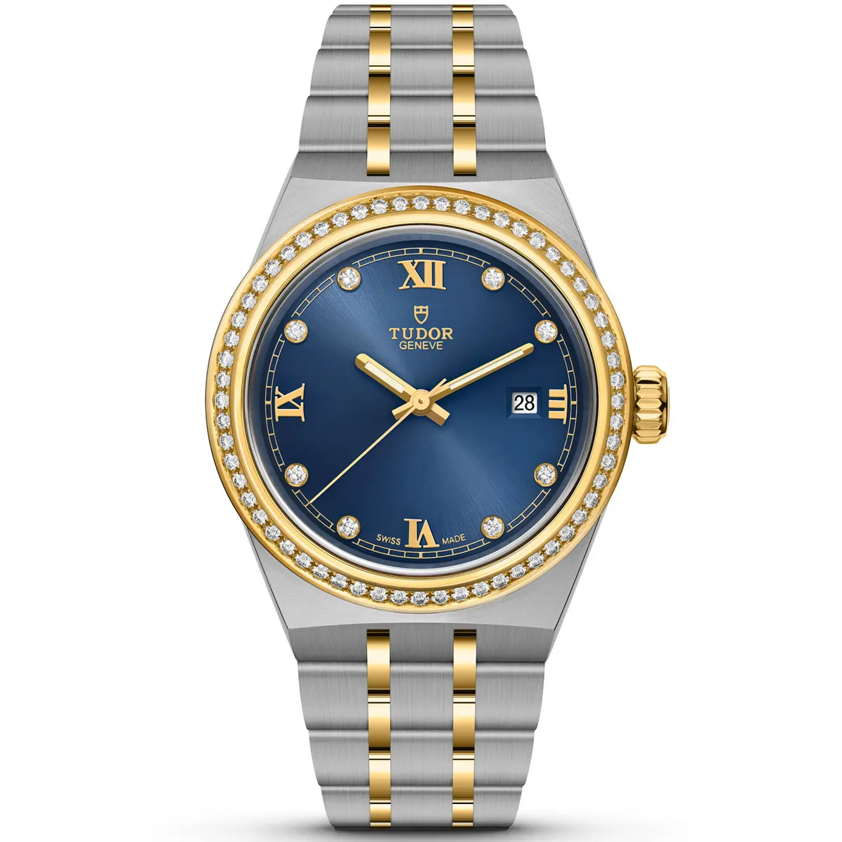 【極美品】TUDOR  チューダー ロイヤル ブルー文字盤 28500 28500 ブルー TUDOR（チューダー）ロイヤル 中古 | 東京・大阪の高級