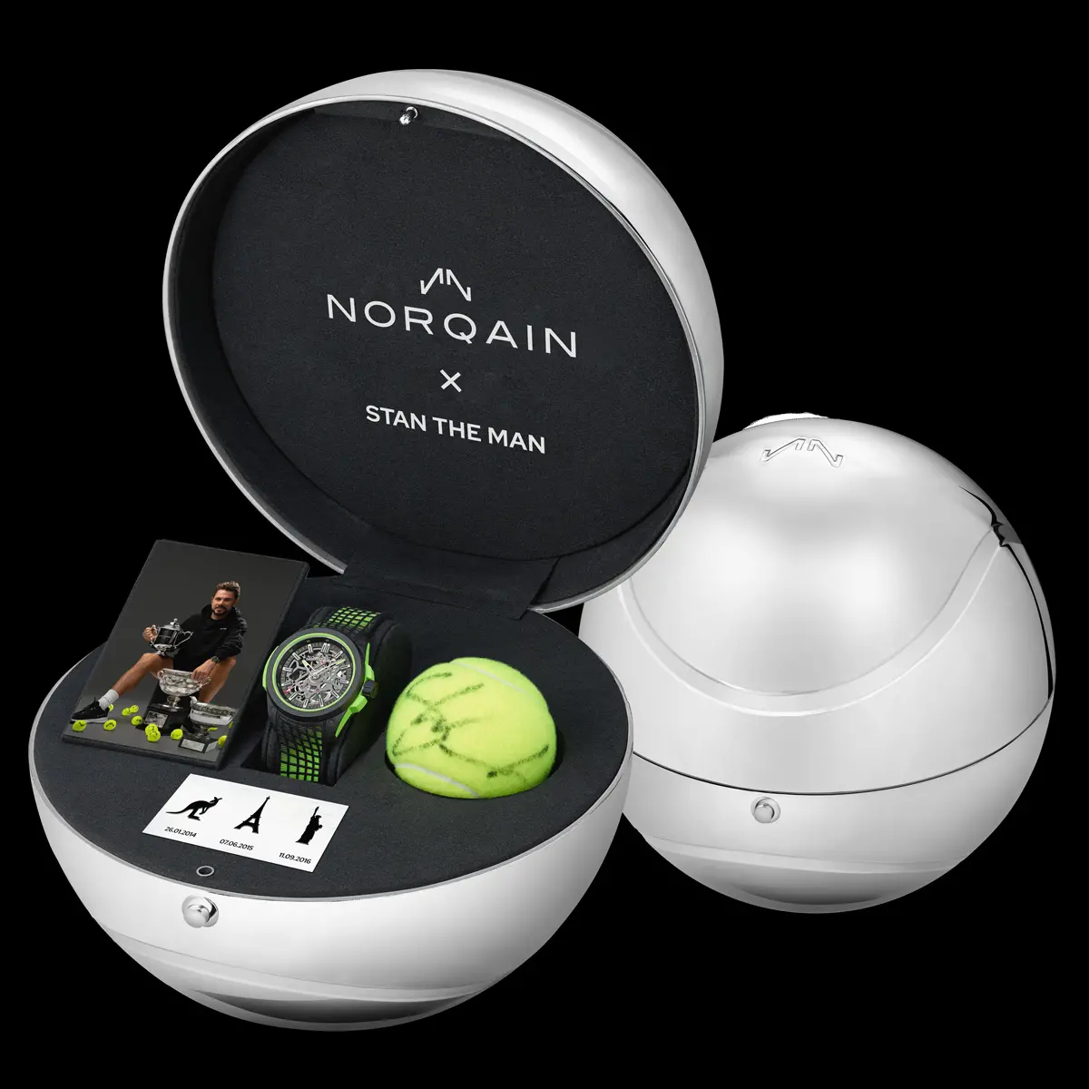 テニス界の生ける伝説” スタン・ワウリンカとのコラボレーション