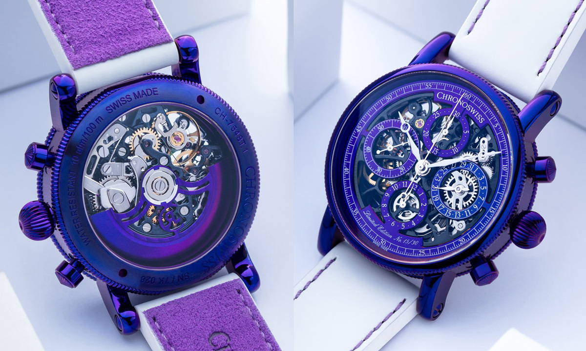 パープルの衝撃！ 傑作クロノグラフの誕生30周年を祝う限定30ピースの