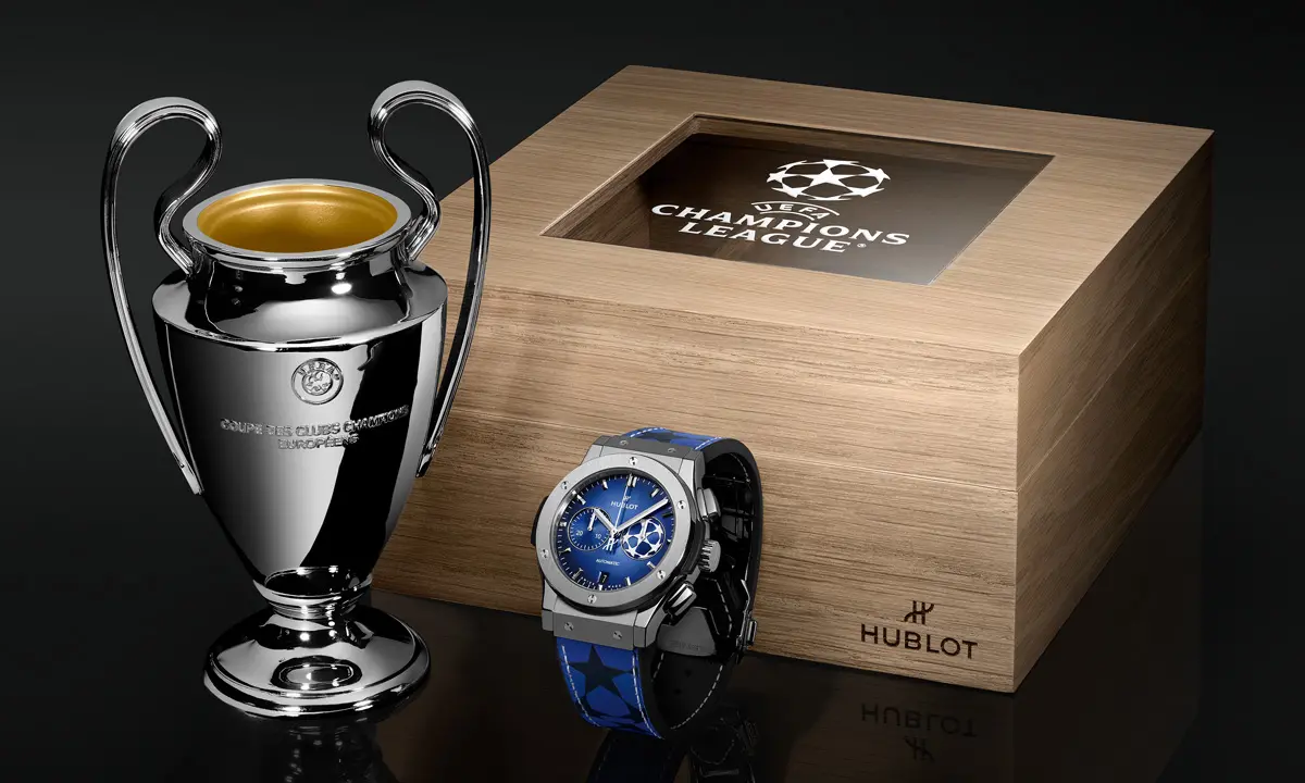 ウブロよりUEFAチャンピオンズリーグのスピリットを表現した