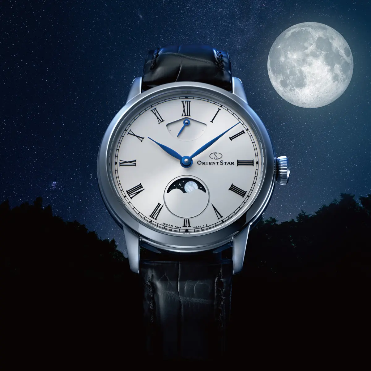 腕時計 ASTOROLABEアストロラーベ 自動巻 サンムーン スモセコ 裏スケ 腕時計 ASTOROLABEアストロラーベ 自動巻 サンムーン スモセコ