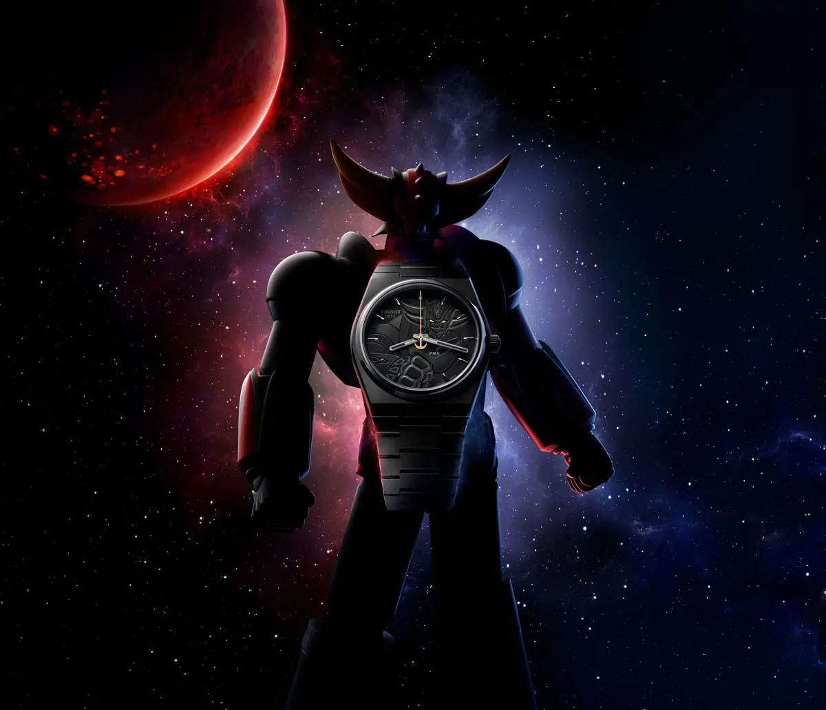 世界限定999本アルプスの花崗岩から削りだされたタイムピース＆グレン