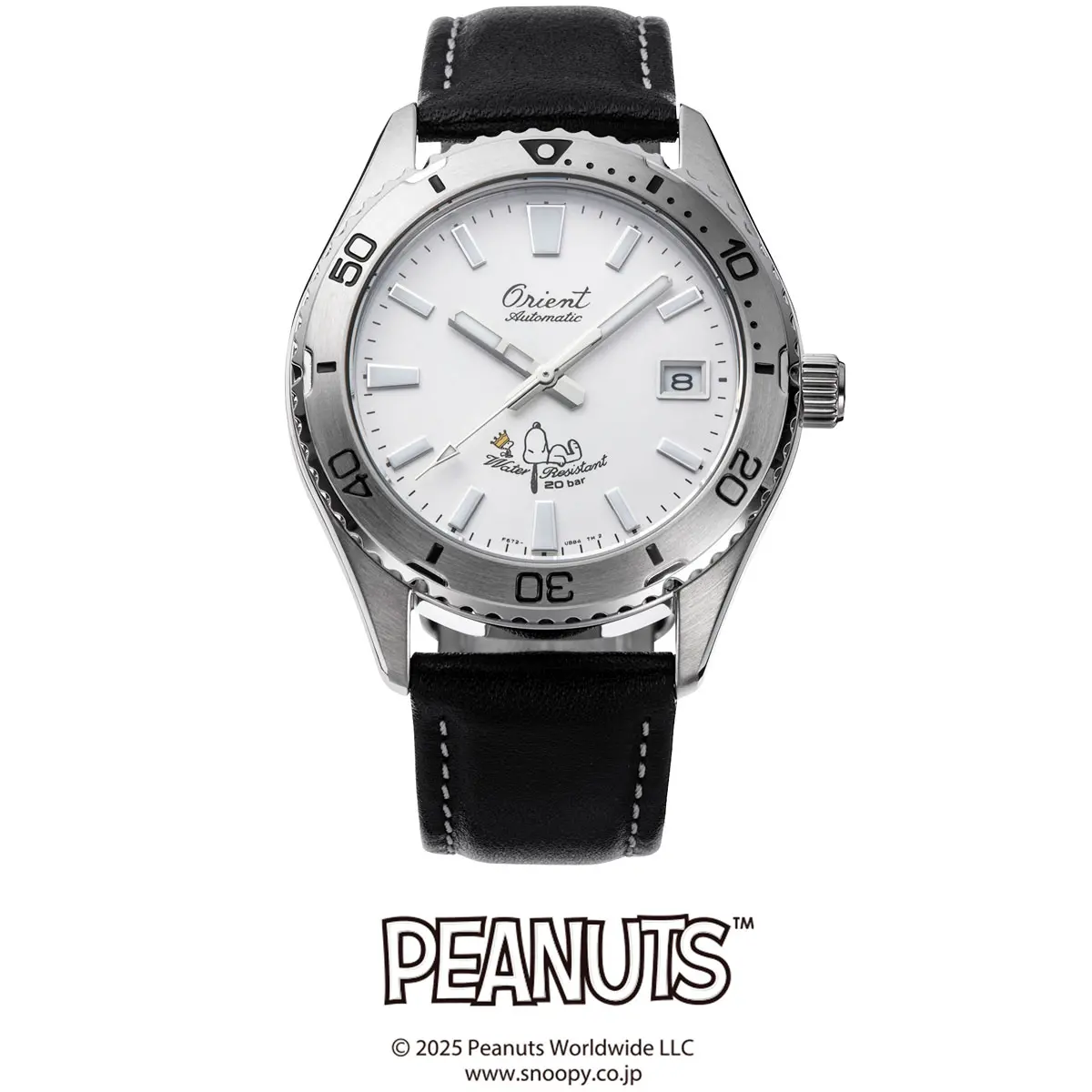 スヌーピー×オリエント」75周年記念コラボウオッチ、追加販売決定