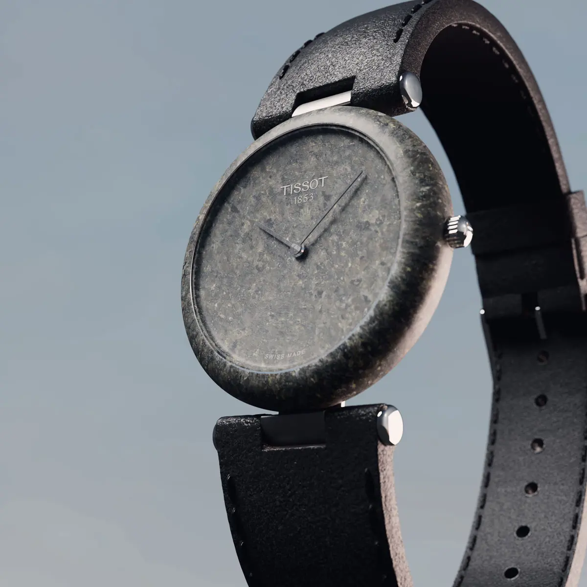 スイス製アンティーク アルプス 本物！ スイスエナメルのルース 世界限定999本アルプスの花崗岩から削りだされたタイムピース