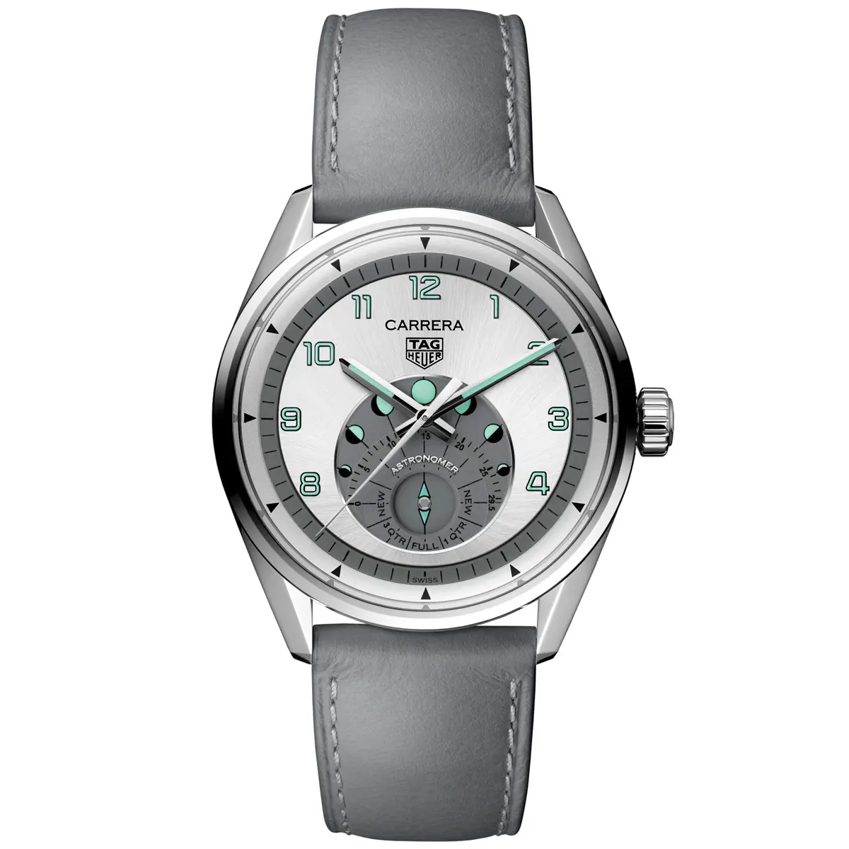 7つの月で正確なムーンフェイズを実現した「タグ・ホイヤー カレラ