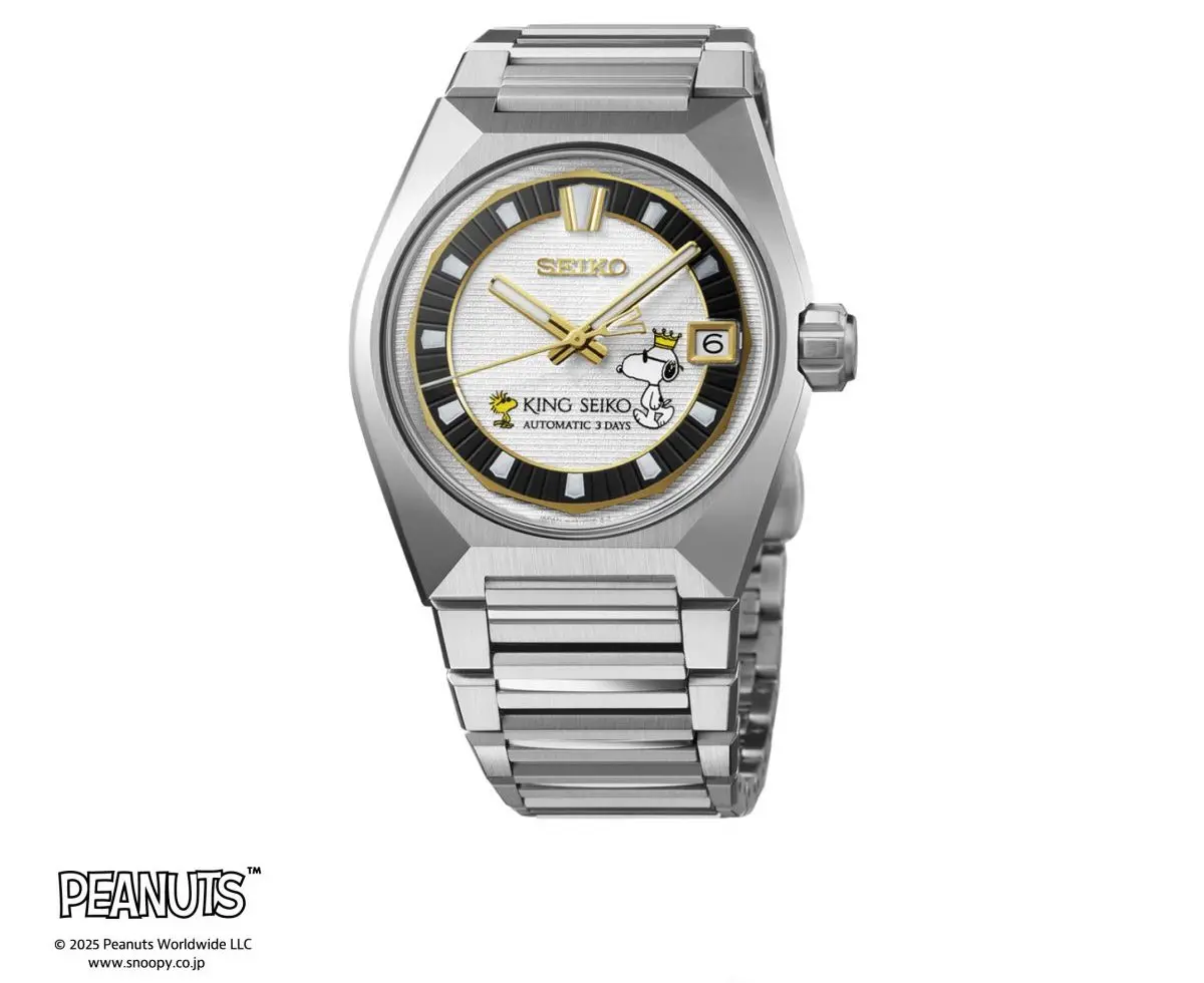 キングセイコー VANACより75周年を迎えた『PEANUTS』との