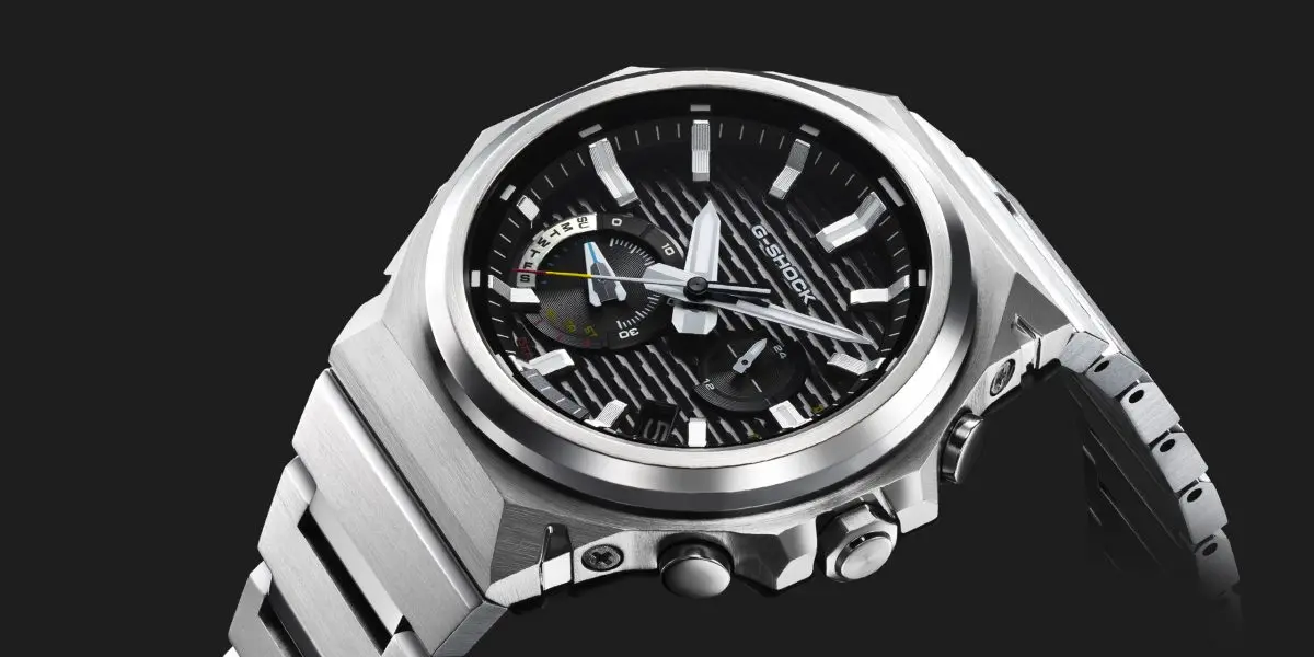 薄型メタルケースとミニマルデザインが魅力の新型「G-SHOCK G-STEEL
