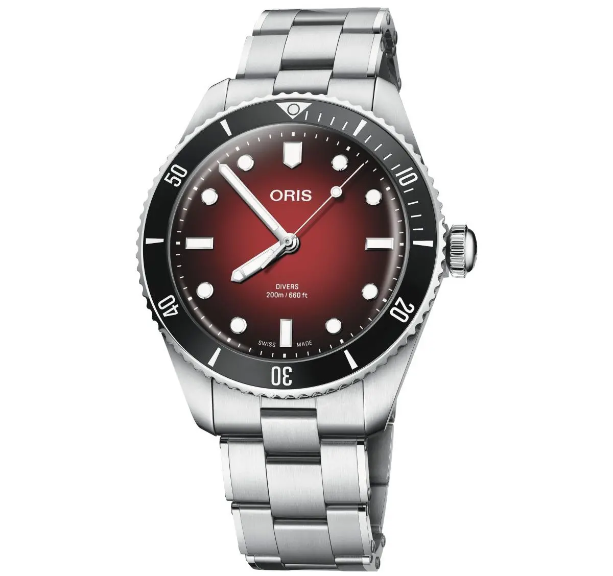 ORIS ダイバーズウォッチ 黒赤 深紅のフュメダイアルに注目！【オリス】世界的なウオッチコミュニティ