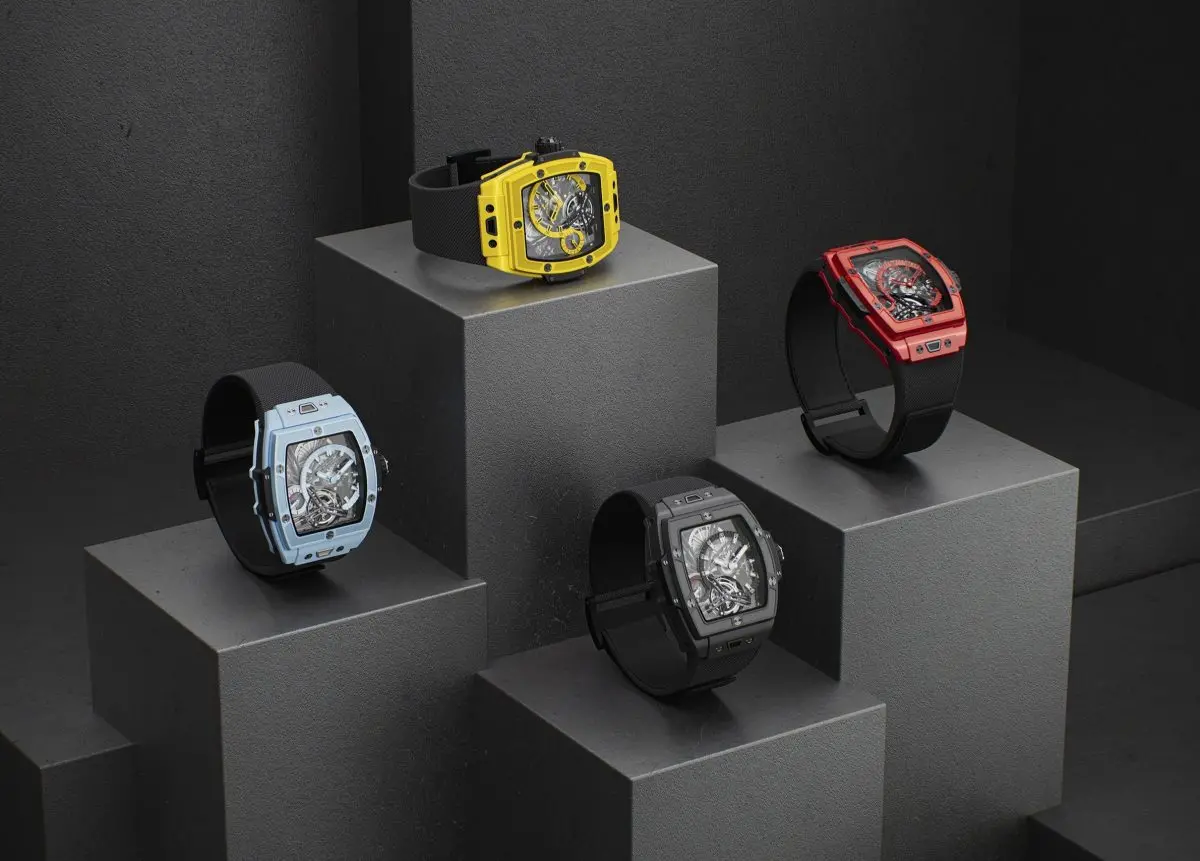 ウブロ「スピリット オブ ビッグ・バン」に新素材と鮮烈なカラーを