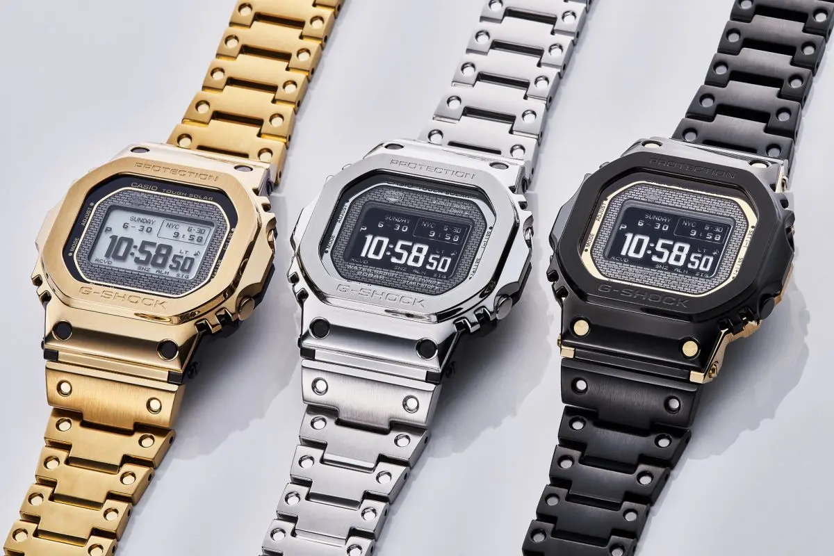 突如現れたフルメタルG-SHOCKの新作「GMW-BZ5000」《開発責任者が語る