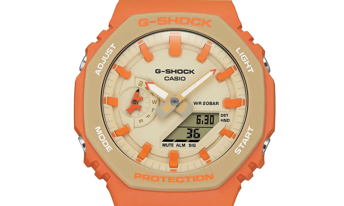 パリの空気を纏うアナログ＆デジタルG-SHOCK「Maison Kitsuné」との 