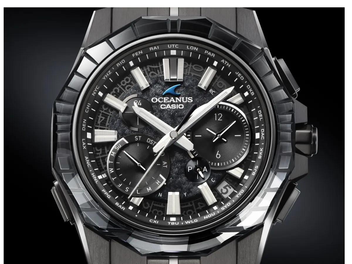 オシアナスの切子デザインが描き出す新たなる水平線「OCW-SG1000CN