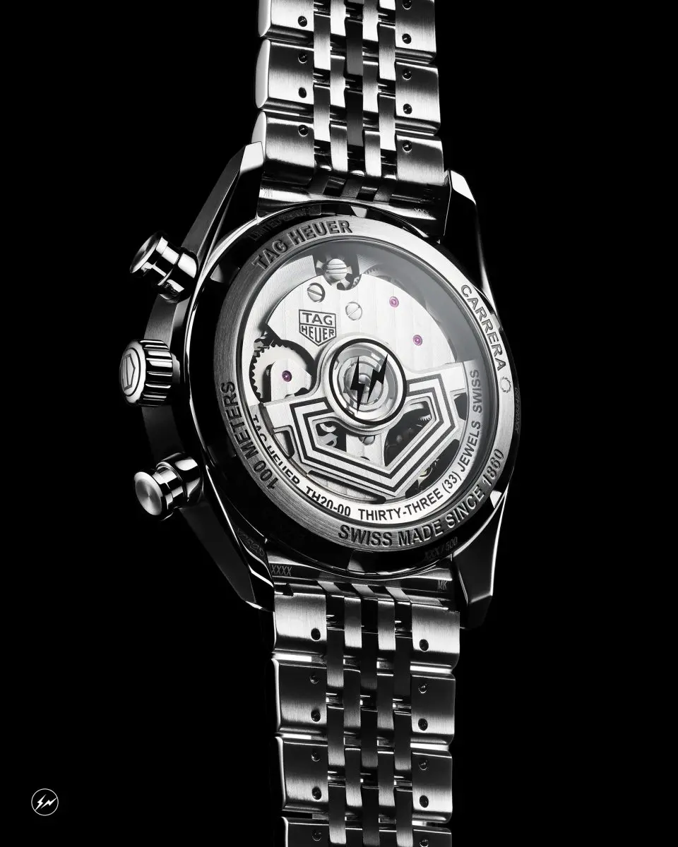  新品タグ付き　定価28,000 藤原ヒロシ氏率いる「フラグメント」とのコラボ第3弾「タグ・ホイヤー