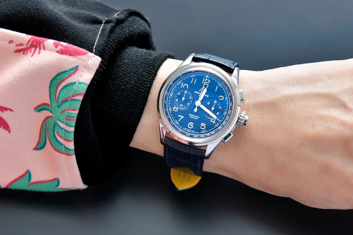 来場者にインタビュー〉終始ブライトリング談議に花が咲いていた大阪