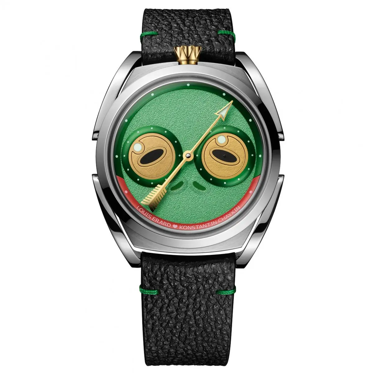 独立時計師が次にテーマに選んだのは“カエル”。再びの限定コラボ