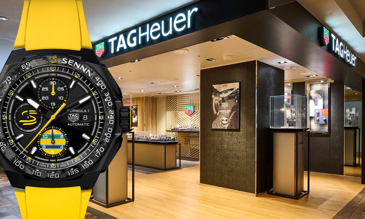 西武池袋本店の「タグ・ホイヤー」がリニューアル。アイデンティティを