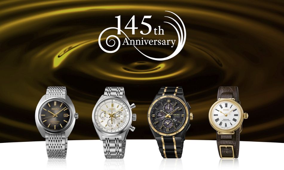 セイコー】創業145周年を祝うアニバーサリーイヤーが開幕 “ゴールド