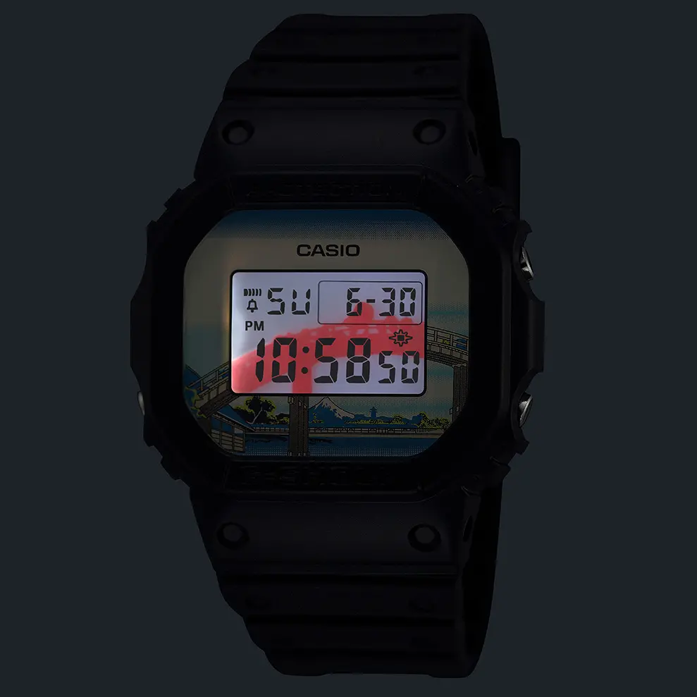 新作G-SHOCK〉AIデザインで機能美を極めた「MT-G」＆葛飾北斎の浮世絵