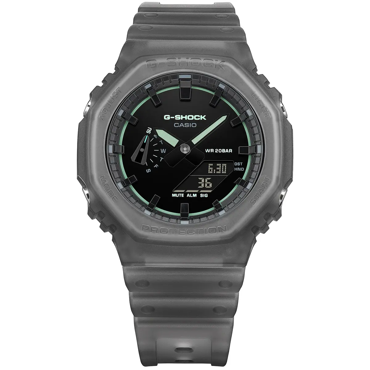 新作G-SHOCK〉音楽と夜にインスパイアされたスモークライトデザインの
