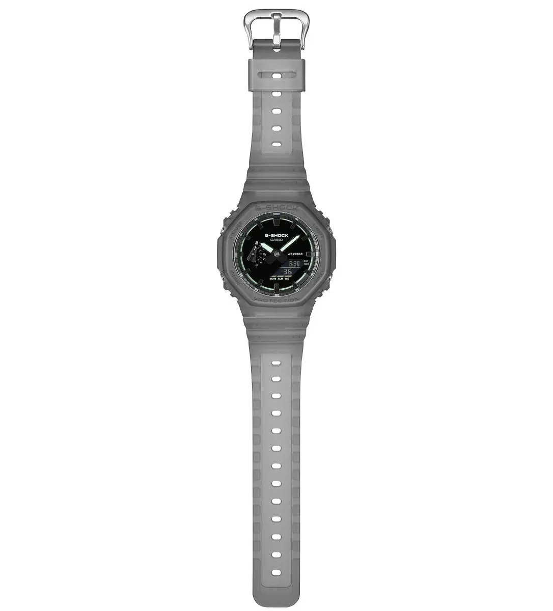 新作G-SHOCK〉音楽と夜にインスパイアされたスモークライトデザインの
