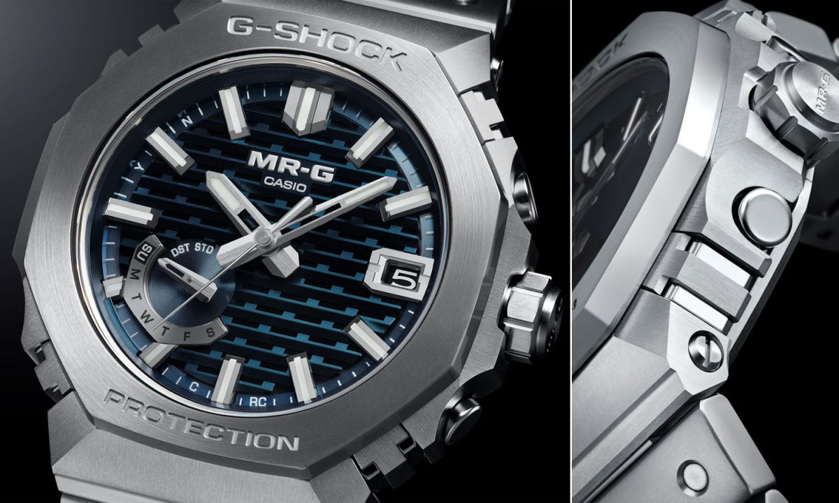 G-SHOCKの最高峰が到達した日本の美。伝統色「縹色（はなだいろ）」と
