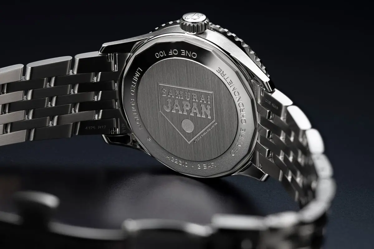 日本限定100本】ブライトリング×侍ジャパン。三浦大輔氏が語った特別な